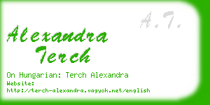 alexandra terch business card